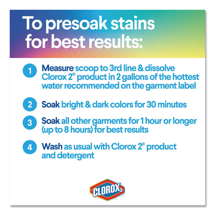 Stain Remover and Color Booster Powder, Original, 49.2 oz Box, 4/Carton