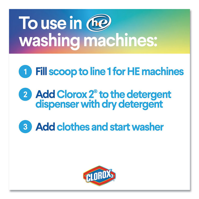 Stain Remover and Color Booster Powder, Original, 49.2 oz Box, 4/Carton