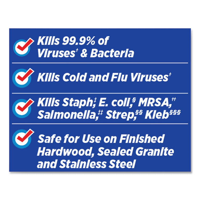 Disinfecting Wipes, Pacific Breeze & Coconut,  8" x 7", 70 Wipes/Can, 6 Cans/CT