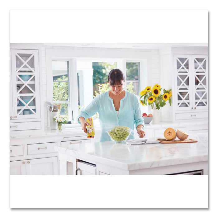 Cling Wrap Plastic Wrap, 300 Square Foot Roll, Clear, 12/Carton