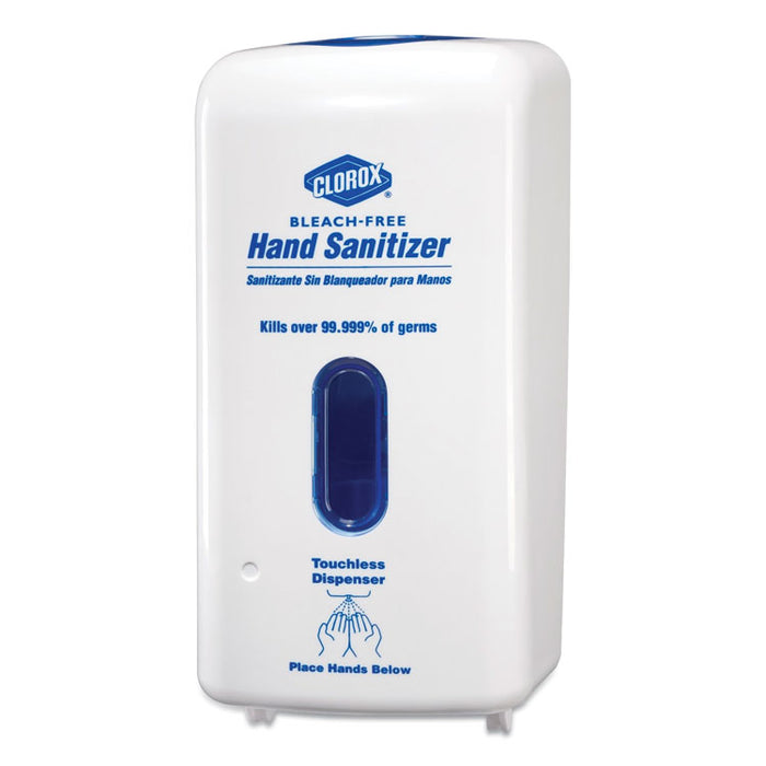 Hand Sanitizer Touchless Dispenser, 1 Liter, 7.25" x 5" x 13.13", White, 4/Carton