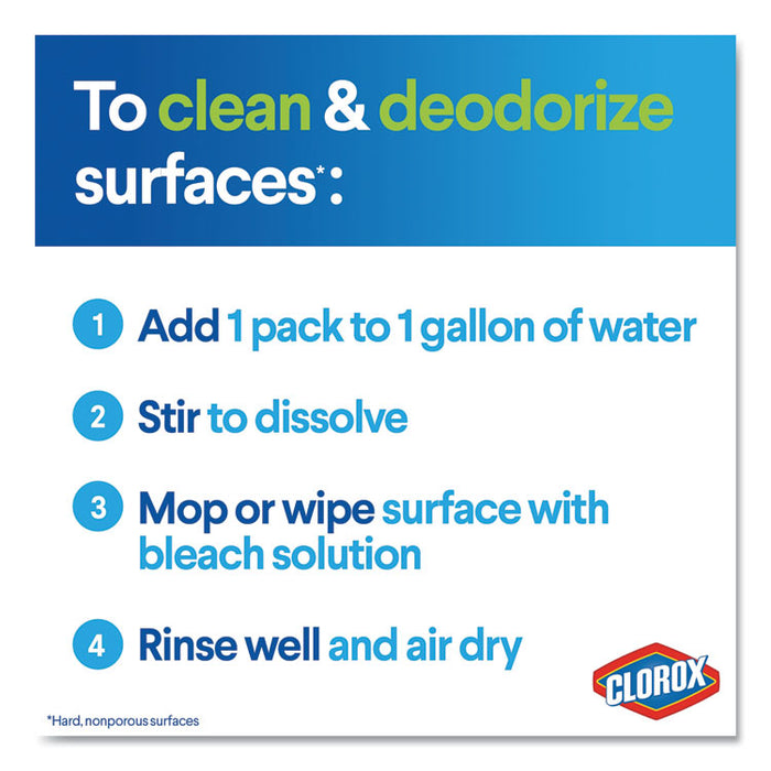 Control Bleach Packs, Regular, 12 Tabs/Pack, 6 Packs/Carton