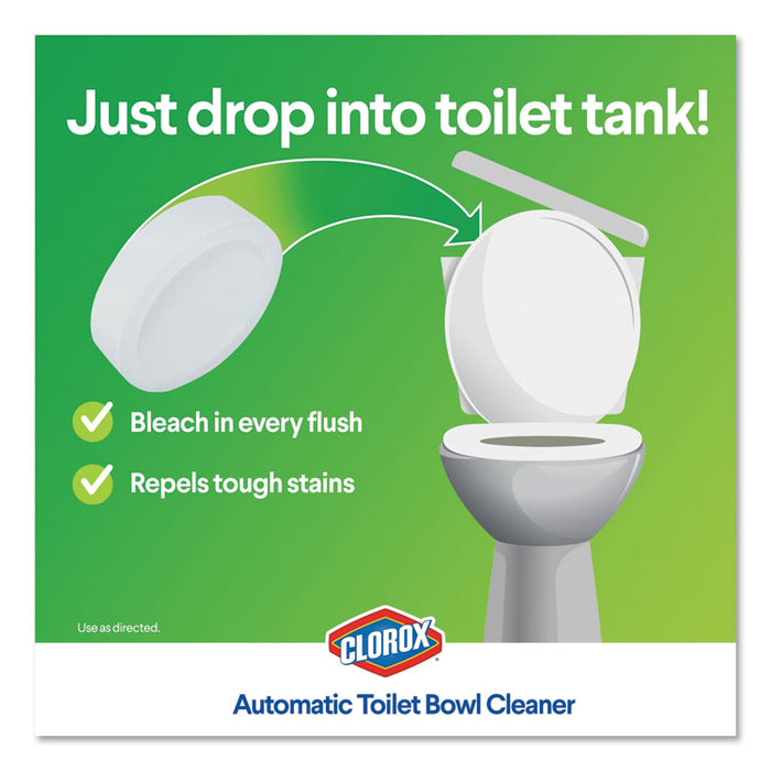 Automatic Toilet Bowl Cleaner, 3.5 oz Tablet, 2/Pack, 6 Packs/Carton