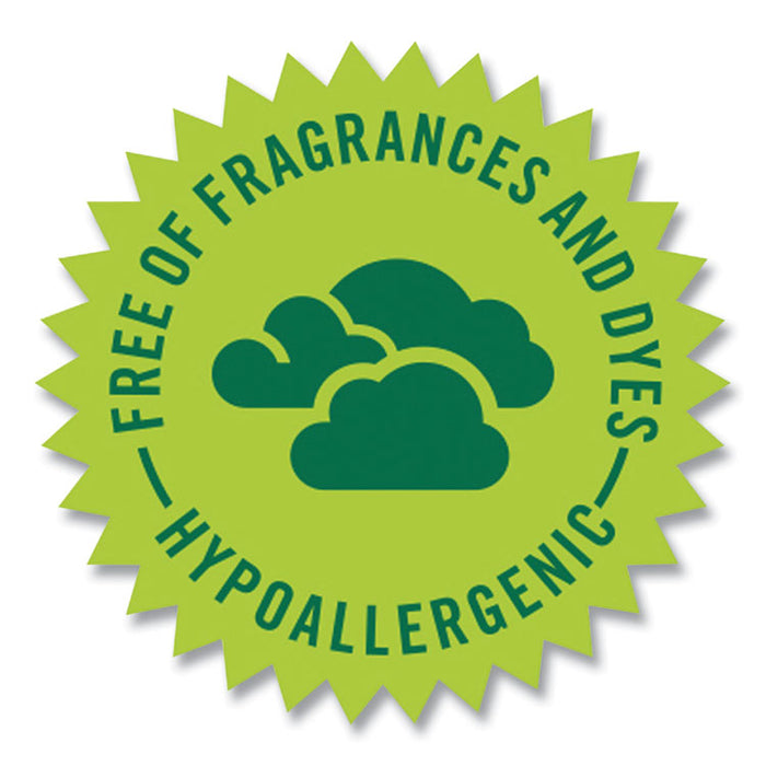 Natural Fabric Softener Sheets, Free & Clear, 80/Box, 12 Box/Carton