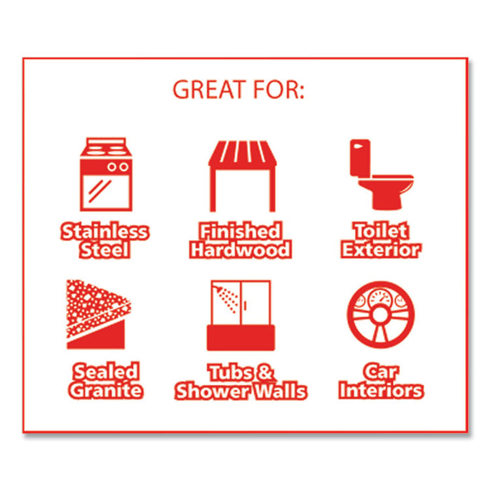 Disinfecting Wipes, Pacific Breeze & Coconut,  8" x 7", 70 Wipes/Can, 6 Cans/CT