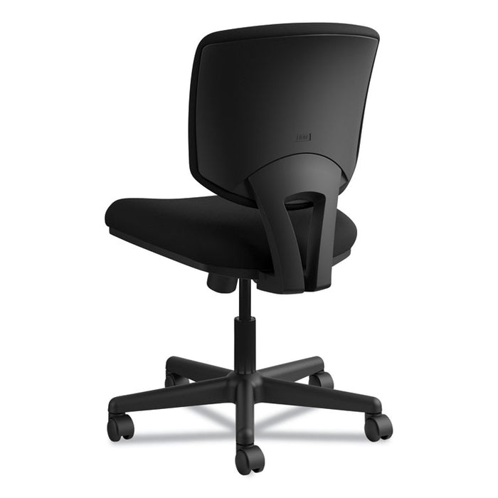 Volt Series Task Chair, Supports up to 250 lbs., Black Seat/Black Back, Black Base