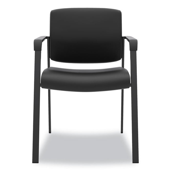 HVL605 Guest Chair, 23.5" x 24" x 35", Black