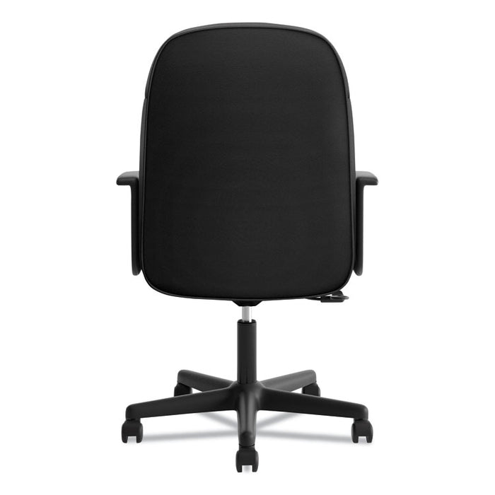 HVL601 Series Executive High-Back Chair, Supports Up to 250 lb, 17.44" to 20.94" Seat Height, Black