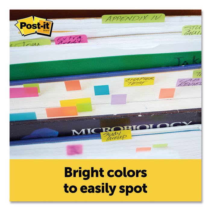 Page Flag Markers, Assorted Brights, 100 Strips/Pad, 5 Pads/Pack