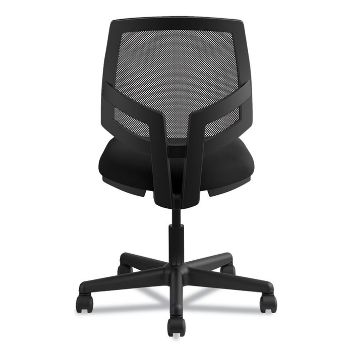 Volt Series Mesh Back Task Chair with Synchro-Tilt, Supports Up to 250 lb, 17.75" to 21.88" Seat Height, Black