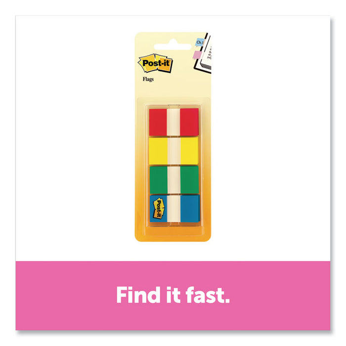 Page Flags in Portable Dispenser, Assorted Primary, 160 Flags/Dispenser