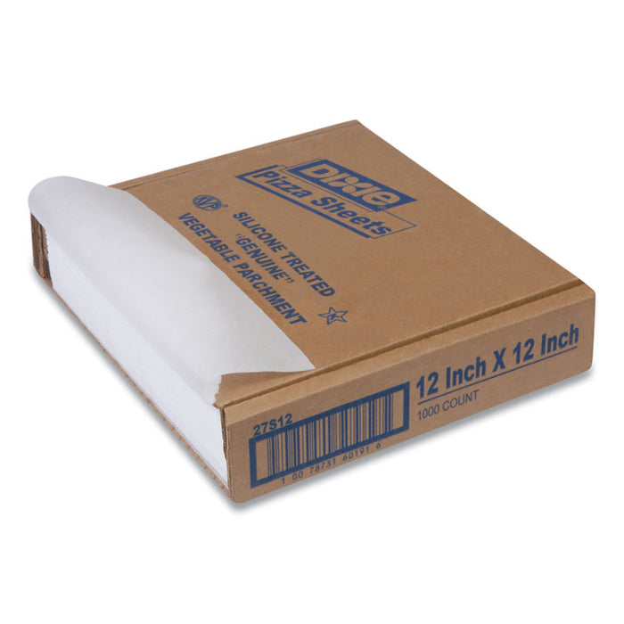 Yellow Label Parchment Pan Liner, 12 x 12, 1000/Carton