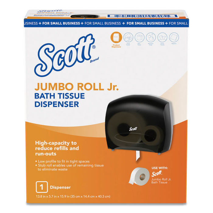 JRT Jr. Escort Jumbo Roll Bath Tissue Dispenser, 16" x 5.75" x 13.88", Black