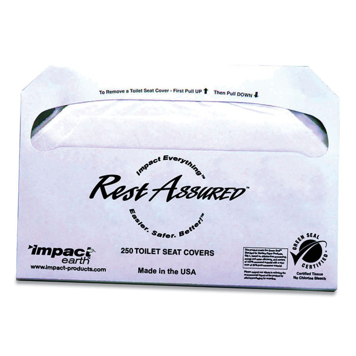 Rest Assured Impact Earth Seat Covers, 250/Pack, 20 Packs/Carton