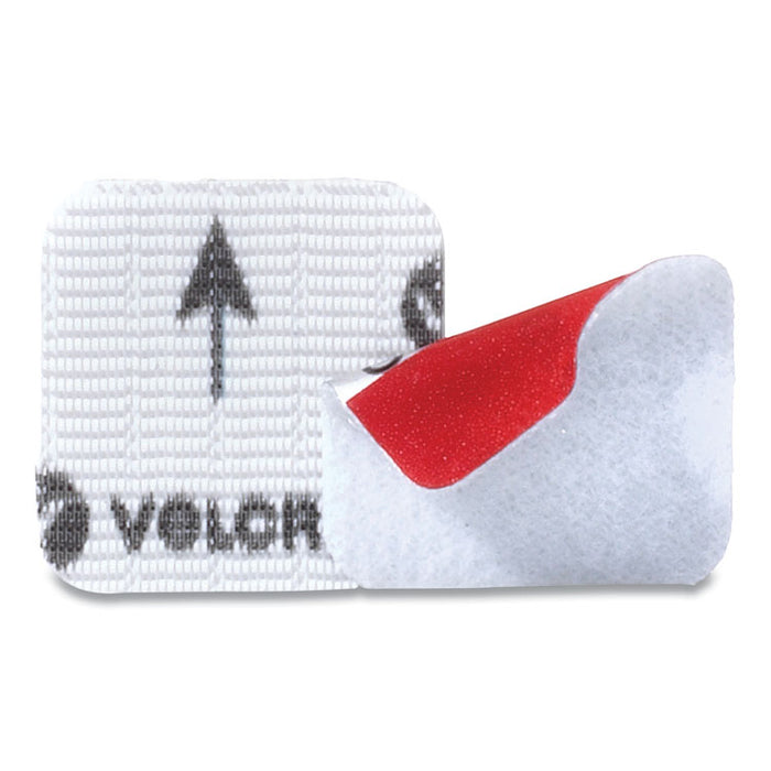 HANGables Removable Wall Fasteners, 0.75" x 0.75", White, 16/Pack