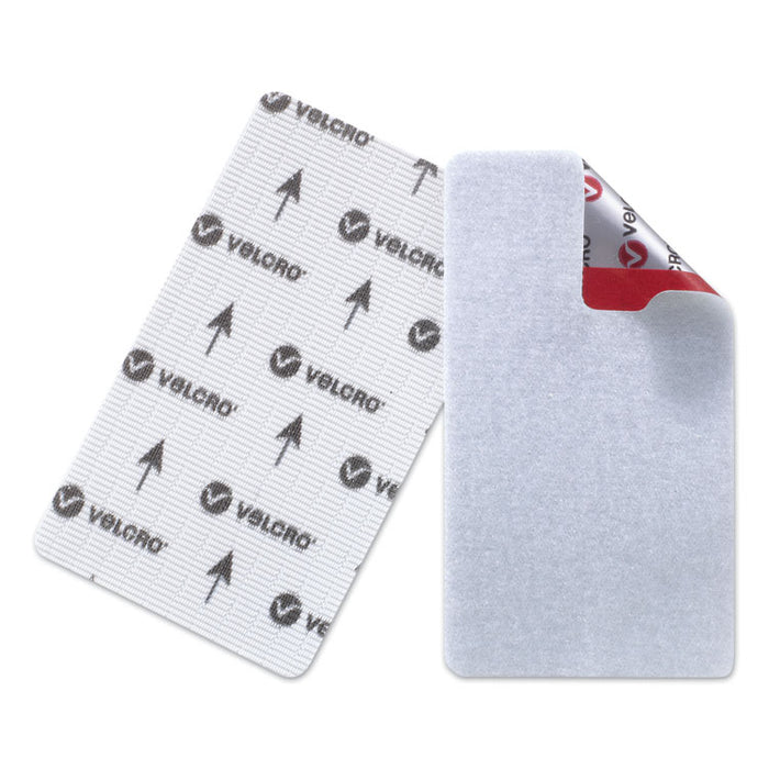 HANGables Removable Wall Fasteners, 1.75" x 3", White, 8/Pack