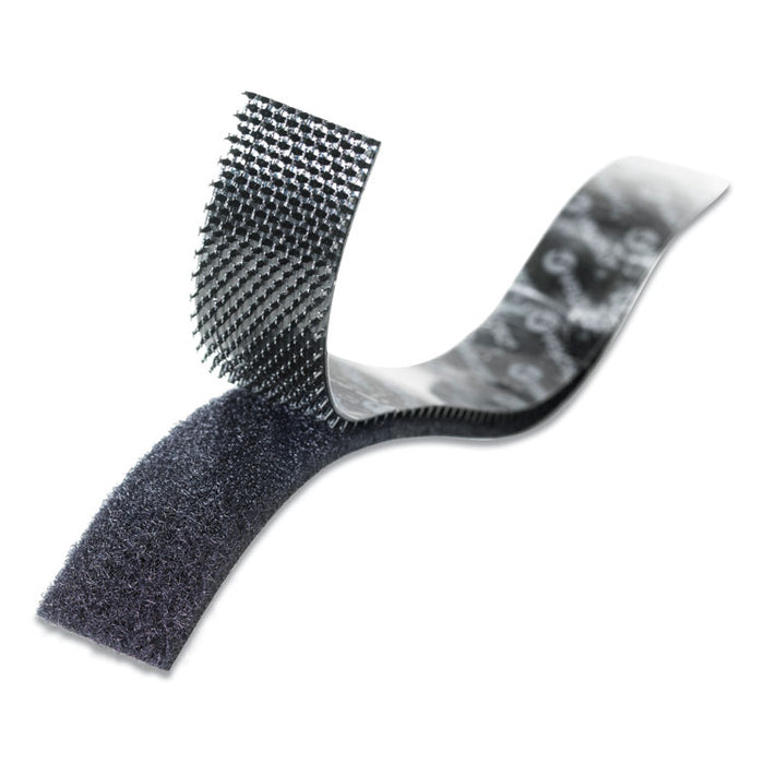 Heavy-Duty Fasteners, Extreme Outdoor Performance, 1" x 10 ft, Black