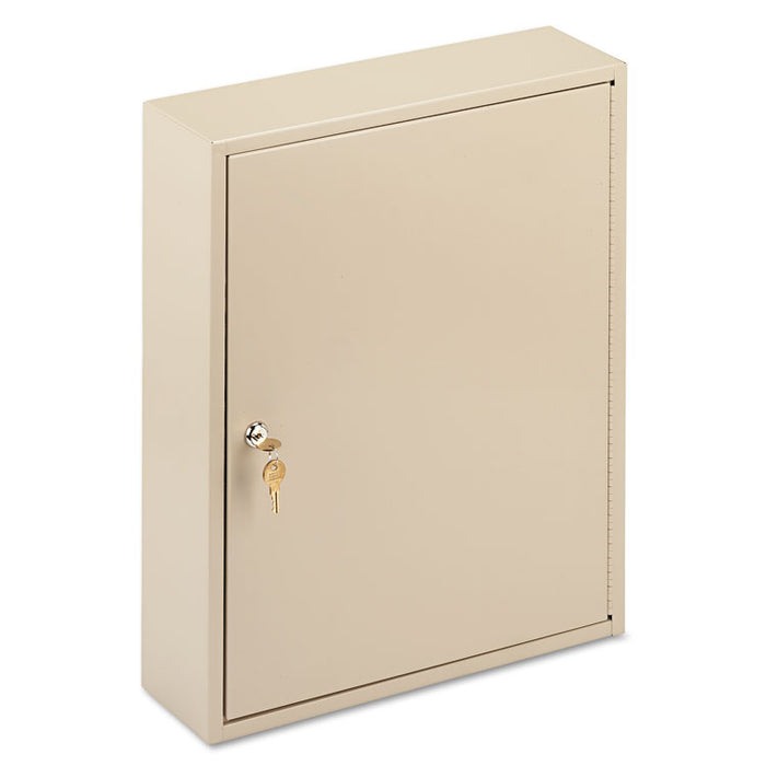 Locking Two-Tag Cabinet, 240-Key, Welded Steel, Sand, 16 1/2 x 4 7/8 x 20 1/8