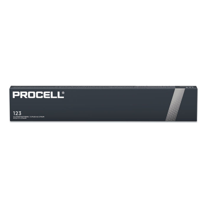 Procell Lithium Batteries, CR123, For Camera, 3V, 12/Box