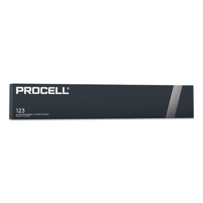 Procell Lithium Batteries, CR123, For Camera, 3V, 12/Box