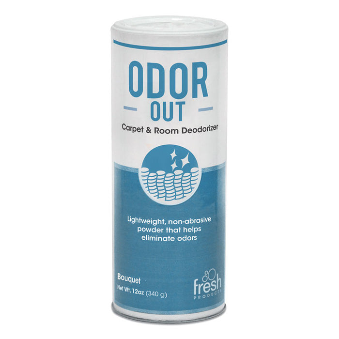 Odor-Out Rug/Room Deodorant, Bouquet, 12oz, Shaker Can, 12/Box