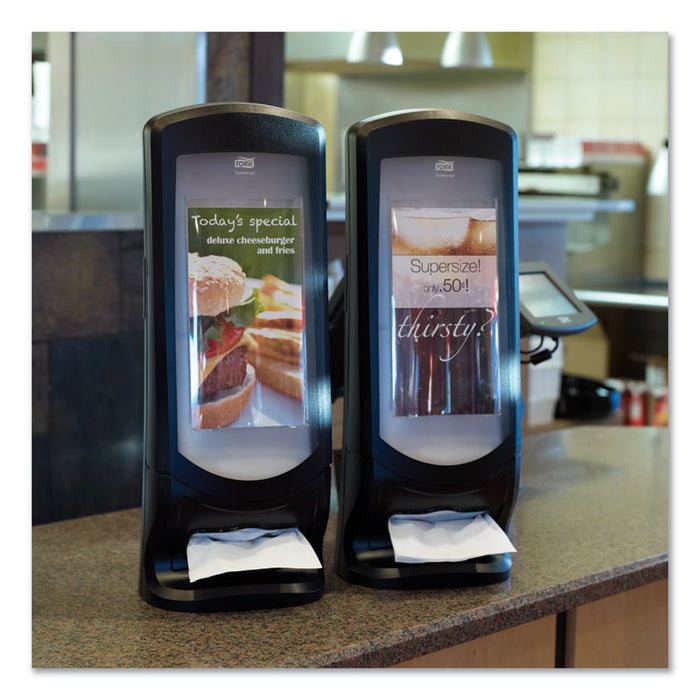 Xpressnap Stand Napkin Dispenser, 9.25 x 9.25 x 24.5, Black