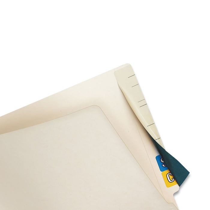 File Folder End Tab Converter Extenda Strip, 3.25 x 9.5, White