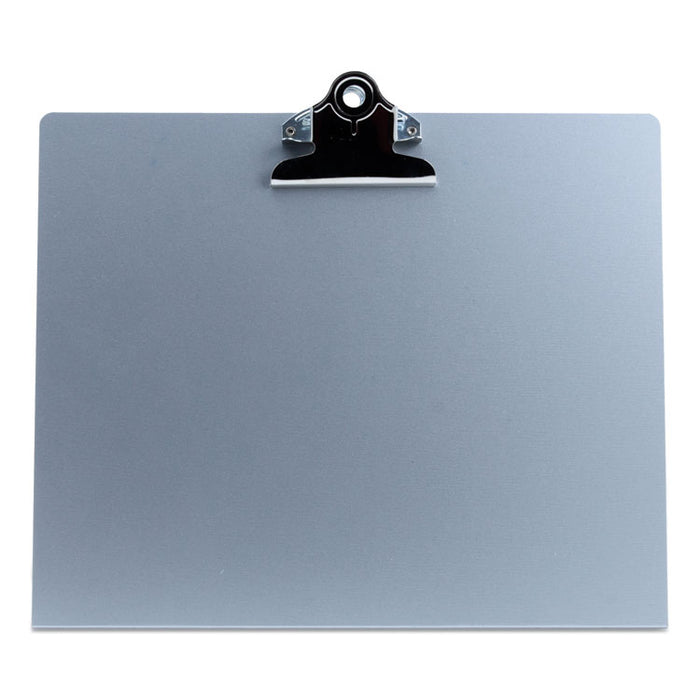 Free Standing Clipboard, Landscape, 1" Clip Capacity, 11 x 8.5 Sheets, Silver