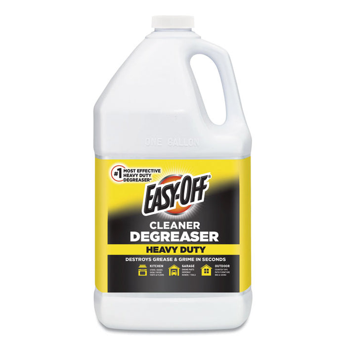 Heavy Duty Cleaner Degreaser, 128 oz Bottle, 4/Carton