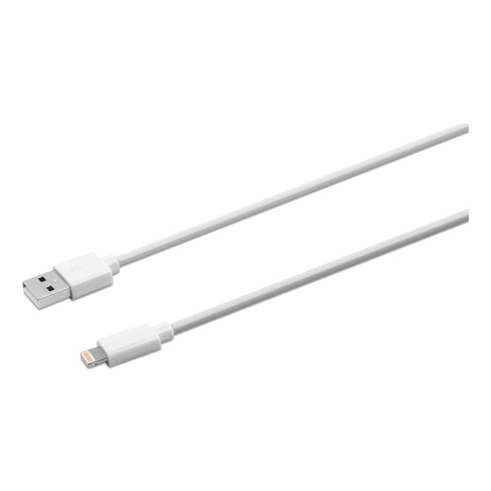 USB Lightning Cable, 10 ft, White