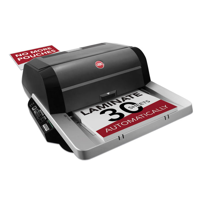 Foton 30 Automated Pouch-Free Laminator, 1" Max Document Width, 5 mil Max Document Thickness