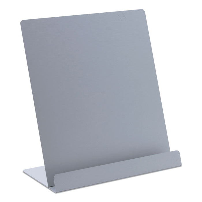 Tablet Stand or iPads and Tablets, 9.5 x 4.75 x 8.65, Aluminum, Silver