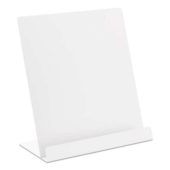 Tablet Stand or iPads and Tablets, 9.5 x 4.75 x 8.65, Aluminum, White