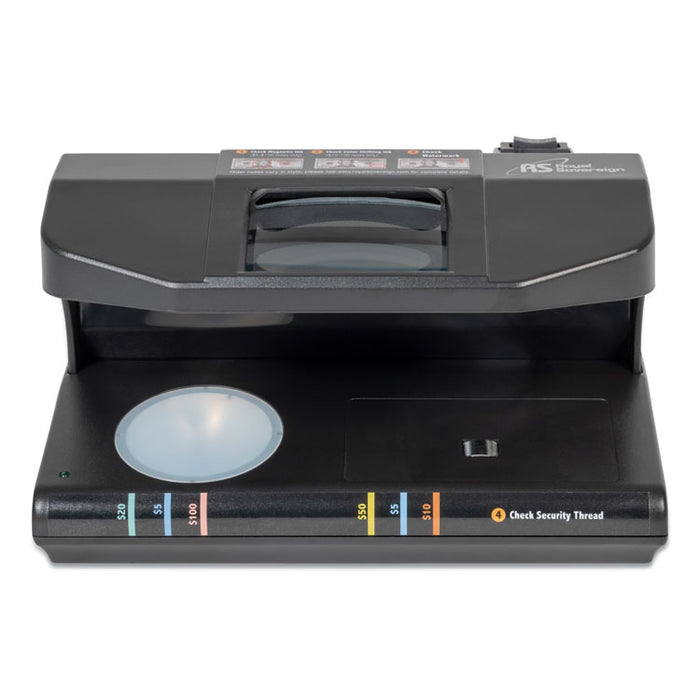 Four-Way Counterfeit Detector, UV, Fluorescent, Magnetic, Magnifier