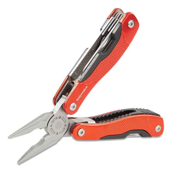 15-in-1 All-Purpose Stainless Steel Tool with Belt Pouch