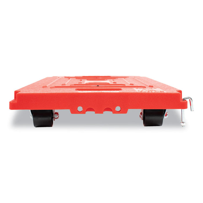 Mule Dollies, 500 lb Capacity, 13.75" x 19" x 5", Red, 2/Pack