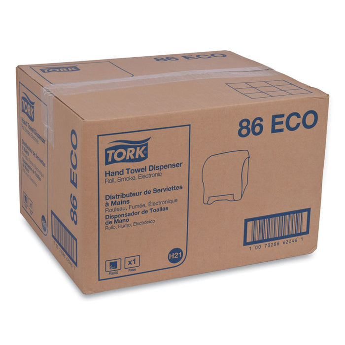 Hand Towel Dispenser, Electronic, 11.78 x 9.12 x 14.39, Translucent Smoke