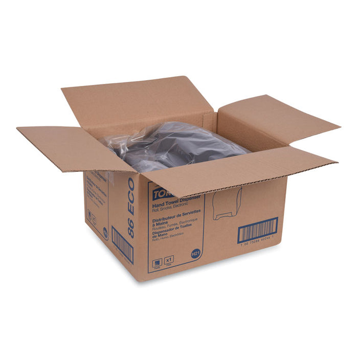 Hand Towel Dispenser, Electronic, 11.78 x 9.12 x 14.39, Translucent Smoke