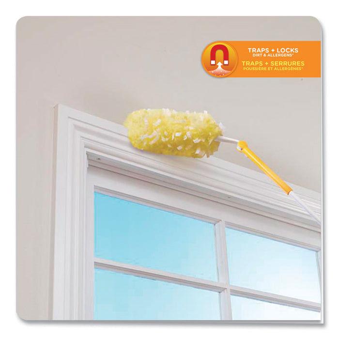Heavy Duty Duster Starter Kit, Handle Extends to 3 ft, 1 Handle with 12 Duster Refills