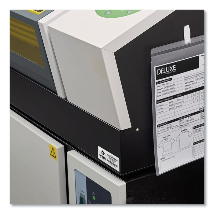 PermaTrack Tamper-Evident Asset Tag Labels, Laser Printers, 1.25 x 2.75, White, 14/Sheet, 8 Sheets/Pack