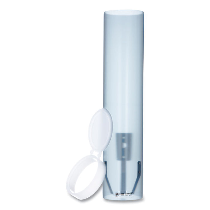 Adjustable Frosted Water Cup Dispenser, For 4 oz to 10 oz Cups, Blue