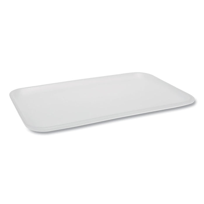 Supermarket Tray, #16, 11.7 x 7.3 x 0.65, White, 250/Carton