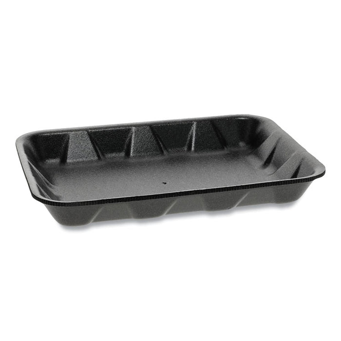 Supermarket Tray, #4D1, 9.5 x 7 x 1.25, Black, 500/Carton