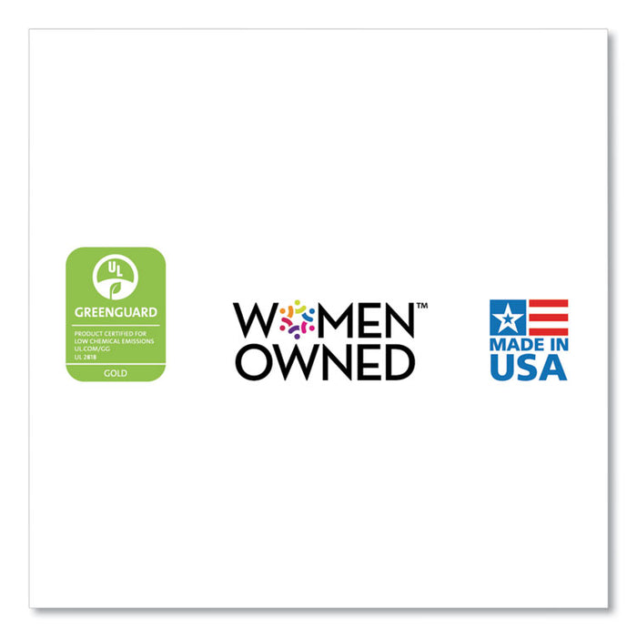 EverLife Workstation Chair Mat for Hard Floors, With Lip, 66 x 60, Clear