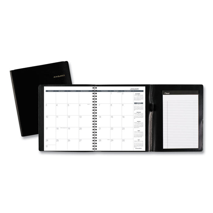Plus Monthly Planner, 8 3/4 x 6 7/8, Black, 2020