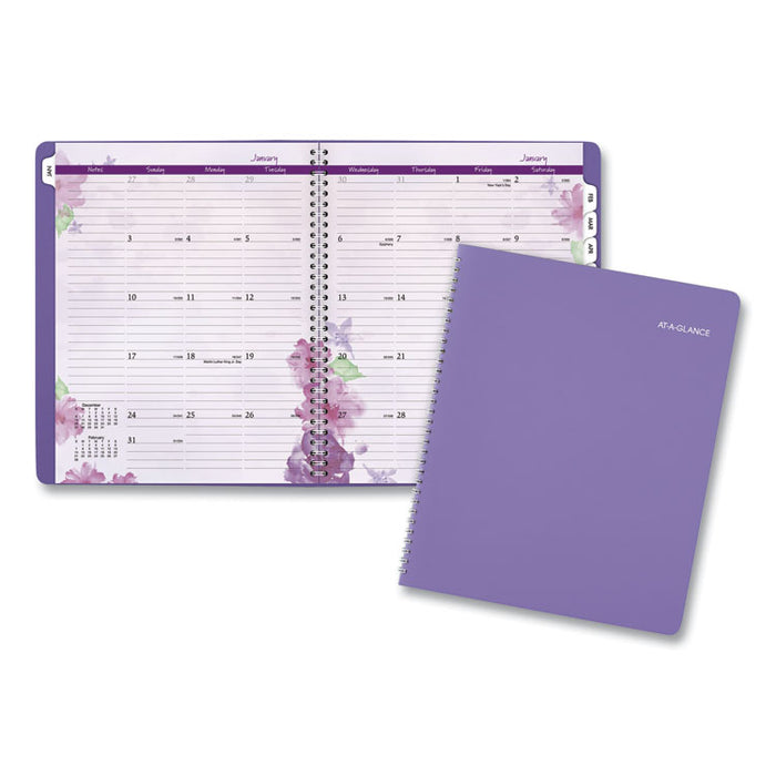 Beautiful Day Monthly Planner, 11 x 8 1/2, Purple, 2020