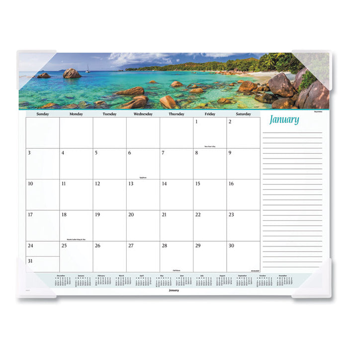 Seascape Panoramic Desk Pad, 22 x 17, 2020