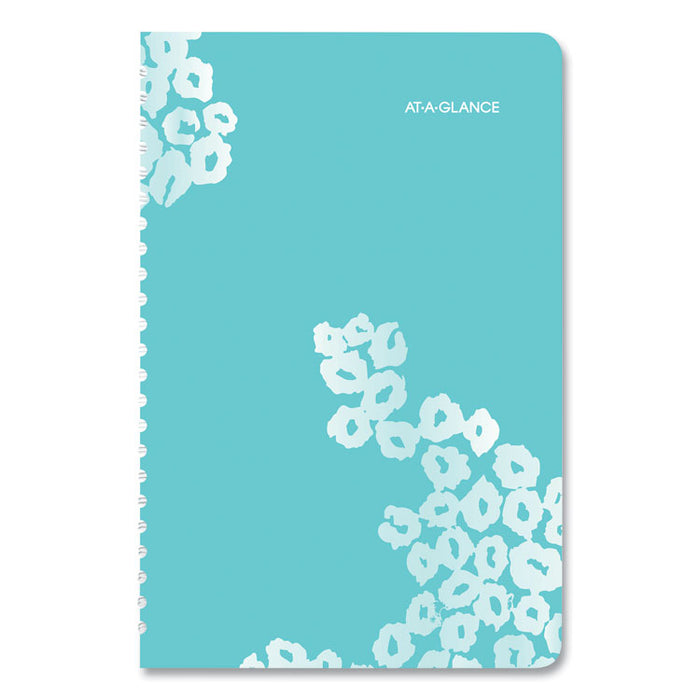 Wild Washes Weekly/Monthly Planner, 8 1/2 x 5 1/2, Floral, Animal, 2020