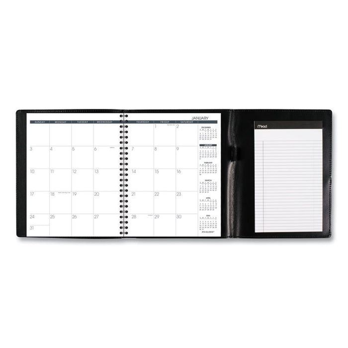 Plus Monthly Planner, 8 3/4 x 6 7/8, Black, 2020