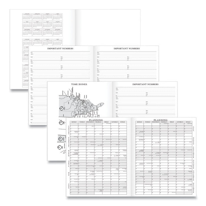 Executive Monthly Padfolio Refill, 11 x 9, White Sheets, 13-Month (Jan to Jan): 2023 to 2024